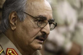 Tướng Khalifa Haftar, người đứng đầu Quân đội Quốc gia Libya. (Nguồn: Reuters)