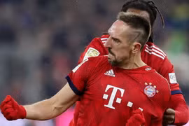 Ribery mang chiến thắng về cho Bayern Munich. (Nguồn: eurosport)