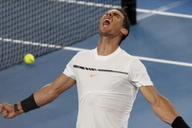 Nadal giành vé vào bán kết Australian Open 2017. (Nguồn: AP)