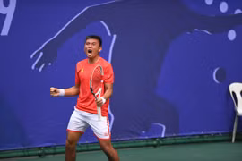 Lý Hoàng Nam vào chung kết đơn nam SEA Games 30. (Ảnh: Ngọc Duy/Vietnam+)
