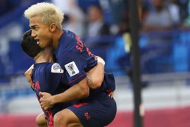 Chanathip Songkrasin mang chiến thắng về cho Thái Lan. (Nguồn: AFC)