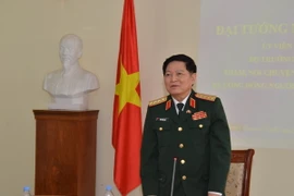 Đại tướng Ngô Xuân Lịch, Ủy viên Bộ Chính trị, Bộ trưởng Bộ Quốc phòng. (Ảnh: Phan Minh Hưng/TTXVN)