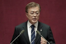 Tổng thống Hàn Quốc Moon Jae-in. (Nguồn: Reuters)