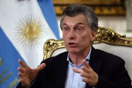 Tổng thống Argentina Mauricio Macri. (Nguồn: Reuters)