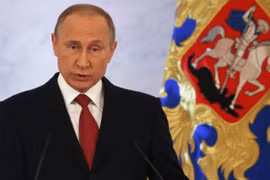 Tổng thống Nga Vladimir Putin. (Nguồn: BBC)