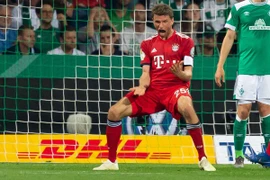 Mueller ghi bàn đưa Bayern vào chung kết DFB Cup. (Nguồn: Getty Images)