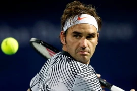 Roger Federer dễ dàng thẳng tiến vòng 2 Dubai Open. (Nguồn: Reuters)