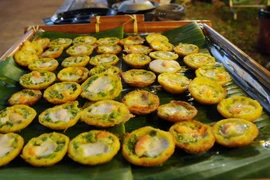 Bánh Khọt - một món bánh truyền thống của miền Tây Nam Bộ, Việt Nam. (Ảnh: Anh Hiếu/Vietnam+)