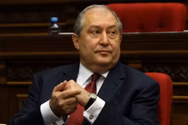 Ông Armen Sarkissian. (Nguồn: mediamax.am)