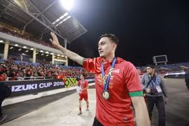 Văn Lâm sẽ đầu quân cho Muangthong United? (Ảnh: Trọng Đạt/TTXVN)