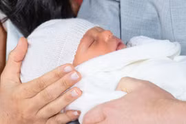 Bé trai được đặt tên là được đặt tên Archie Harrison Mountbatten-Windsor. (Ảnh: AFP/TTXVN)