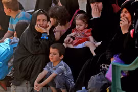 Người dân Syria. (Nguồn: AFP/TTXVN)
