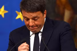 Cựu Thủ tướng Italy Matteo Renzi. (Nguồn: Reuters)