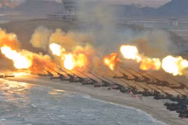 Hàn Quốc tập trận. (Nguồn: Reuters)