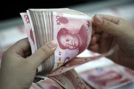 Đồng Nhân dân tệ. (Nguồn: EPA/TTXVN)