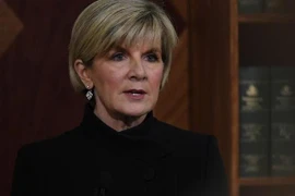 Ngoại trưởng Australia Julie Bishop. (Nguồn: AP)