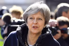 Thủ tướng Anh Theresa May. (Nguồn: AP)