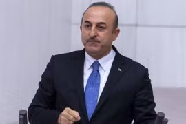 Ngoại trưởng Thổ Nhĩ Kỳ Mevlut Cavusoglu. (Nguồn: haberturk.com)