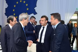 Các nhà lãnh đạo EU nhóm họp tại thủ đô Sofia. (Nguồn: euobserver.com)