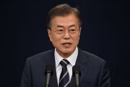 Tổng thống Hàn Quốc Moon Jae-in. (Nguồn: AFP)