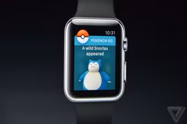 Trò chơi Pokémon Go sẽ cấp bến đồng hồ thông minh Apple Watch