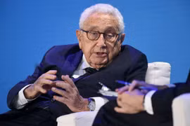 Cựu Ngoại trưởng Mỹ Henry Kissinger. (Nguồn: AFP)
