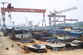 Nơi xảy ra vụ nổ. (Nguồn: Yonhap)