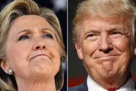 Ông Trump đang dẫn trước bà Clinton 19-3 phiếu đại cử tri