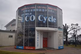 Mô hình giới thiệu Eco Cycles của Giken. (Ảnh: Nguyễn Tuyến/Vietnam+)