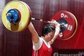 Vận động viên Rim Un-sim của Triều Tiên. (Nguồn: Yonhap)