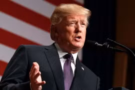 Tổng thống Mỹ Donald Trump. (Nguồn: AP)