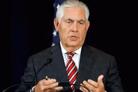 Ngoại trưởng Mỹ Rex Tillerson. (Nguồn: Reuters)