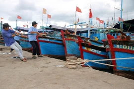 Cảng Đông Hải ở Ninh Thuận. (Nguồn: TTXVN)