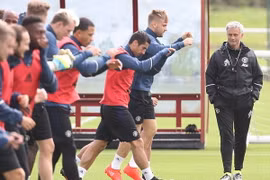 Trận đầu tiên của M.U dười thời Mourinho là gặp Wigan. (Nguồn: Getty Images)