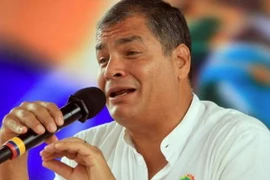 Tổng thống Ecuador Rafael Correa. (Nguồn: AP)