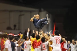 Hình ảnh đáng nhớ trong chiến thắng lịch sử của U22 Việt Nam