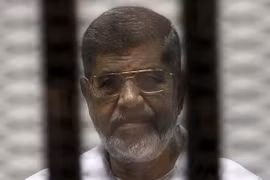 Cựu Tổng thống Ai Cập bị lật đổ Mohamed Morsi. (Nguồn: AFP)