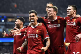 Liverpool hiên ngang vào bán kết Champions League. (Nguồn: DM)