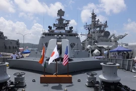 Nhật Bản, Mỹ và Ấn Độ tập trận chung. (Nguồn: Sulekha Rivr)