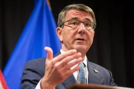 Bộ trưởng Quốc phòng Mỹ Ashton Carter. (Nguồn: Reuters)