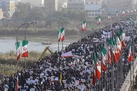 Biểu tình ở Iran. (Nguồn: milliyet.com.tr)