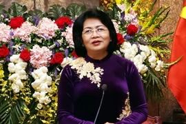 Phó Chủ tịch nước Đặng Thị Ngọc Thịnh. (Ảnh: Nguyễn Dân/TTXVN)