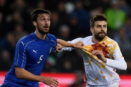 Italy và Tây Ban Nha tranh vé vào tứ kết. (Nguồn: AP)