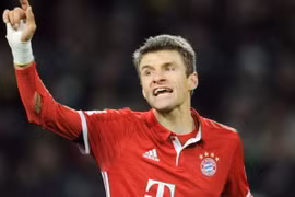 Thomas Müller đã có 2 bàn ở UCL mùa này. (Nguồn: Witters)