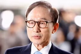 Cựu Tổng thống Hàn Quốc Lee Myung-bak. (Nguồn: EPA)