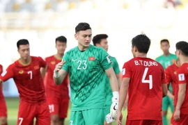 Cơ hội nào cho tuyển Việt Nam giành vé đi tiếp? (Ảnh: Hoàng Linh/TTXVN)