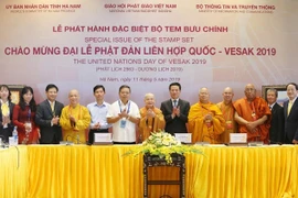 Ra mắt Ban biên tập Mạng xã hội Phật giáo “Butta.vn”. (Ảnh: Dương Giang/TTXVN)