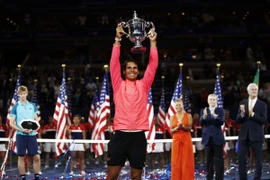 Nadal giành danh hiệu US Open 2017. (Nguồn: AP)