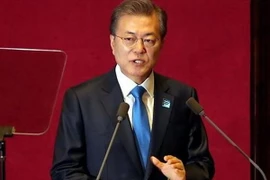 Tổng thống Hàn Quốc Moon Jae-in. (Nguồn: Reuters)