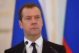 Thủ tướng Nga Dmitry Medvedev. (Nguồn: urdupoint)